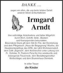 TD-Irmgard Arndt | Nordkurier Anzeigen