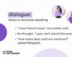 Image of Dialogue in literature