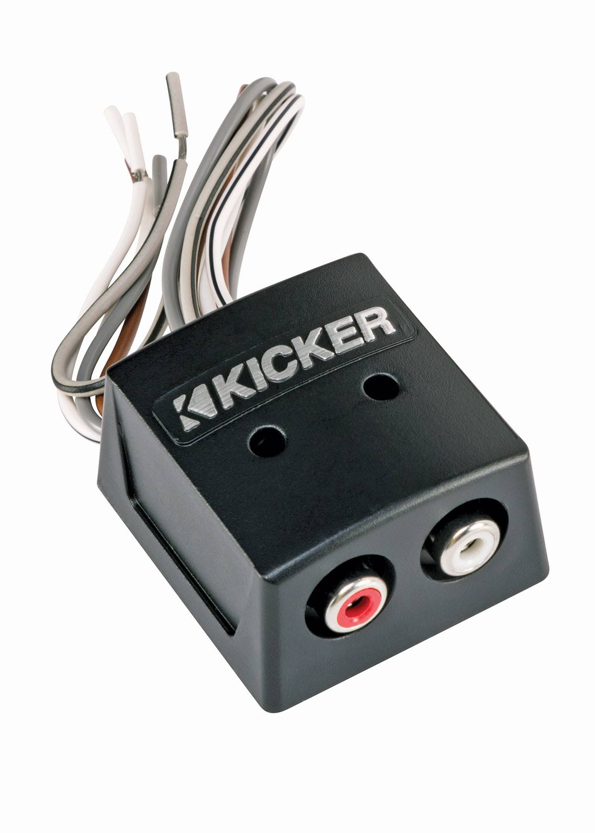 Kicker KISLOC 2-Channel Speaker to RCA Converter