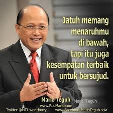 Hasil gambar untuk Gambar Kata Mario Teguh