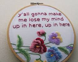 Image result for rude cross stitch