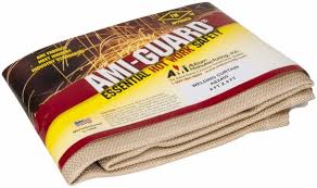 4' High x 4' Wide x 0.04" Thick Silica Welding Curtain ...