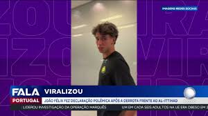 Viralizou: João Félix fez declaração polémica