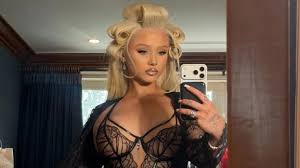 Alabama Barker’s Strapless Corset Works as Micro Minidress Amid Launch