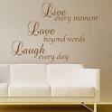 Inspirational quots Wall Decals - RoomMates