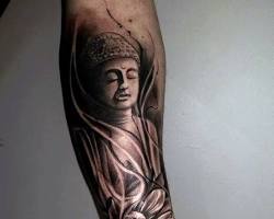 Image of Buddhist Buddha Statues Tattoo