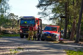 Kleine natuurbrand snel geblust