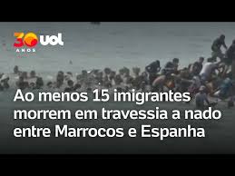 Milhares atravessam fronteira entre Marrocos e Espanha a nado; 15 morrem