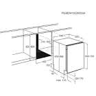 Outlet: Siemens, SR66T094EU integreeritud nudepesumasin