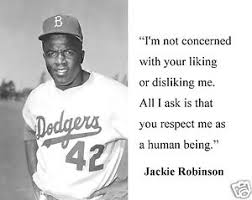 Jackie Robinson &quot; I&#39;m not concerned&quot; Famous Quote 8 x 10 Photo ... via Relatably.com