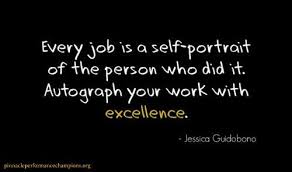 Every job is a self-portrait of the person who did it. Autograph ... via Relatably.com