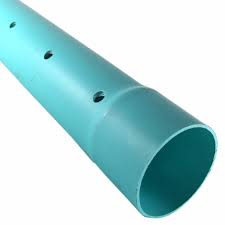 PVC Sewer & Drain Pipe, Perforated, 4 In. x 10 Ft. | Village ...