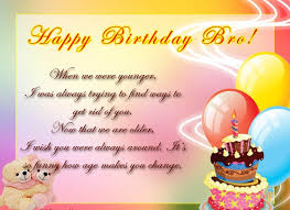 Cute Happy Birthday Quotes wishes for brother ~ The Hub Of Quotes ... via Relatably.com
