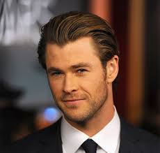 Résultat de recherche d'images pour "coiffure chris hemsworth"