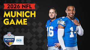 Detroit Lions to play in 2026 NFL Munich game