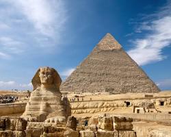 Pyramids of Giza and the Sphinx