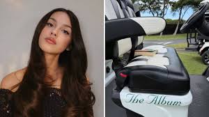 Popstar Olivia Rodrigo Teases New Album with a Golf Cart