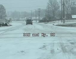 VIDEO: Local officials say stay off roads if possible