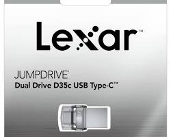 Image of Lexar Jumpdrive Dual Drive D35C