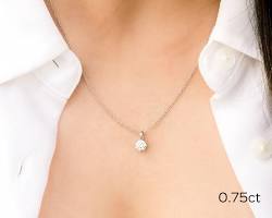 classic necklace with a pendant