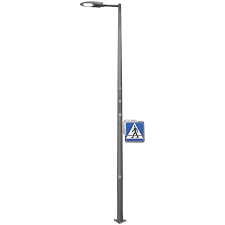 Floor-standing road sign - SMARTPOLE CROSSING - Alumast ...