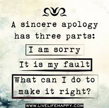 Apology Quotes Pictures, Images, Photos via Relatably.com