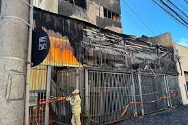 Idosos morrem durante incêndio em prédio da região central de Curitiba