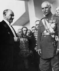 Image result for ‫آتاتورک و رضا شاه‬‎