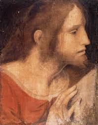 Head of St. James the Less - Leonardo da Vinci. Artist: Leonardo da Vinci. Place of Creation: Italy. Style: High Renaissance. Genre: religious painting - head-of-st-james-the-less