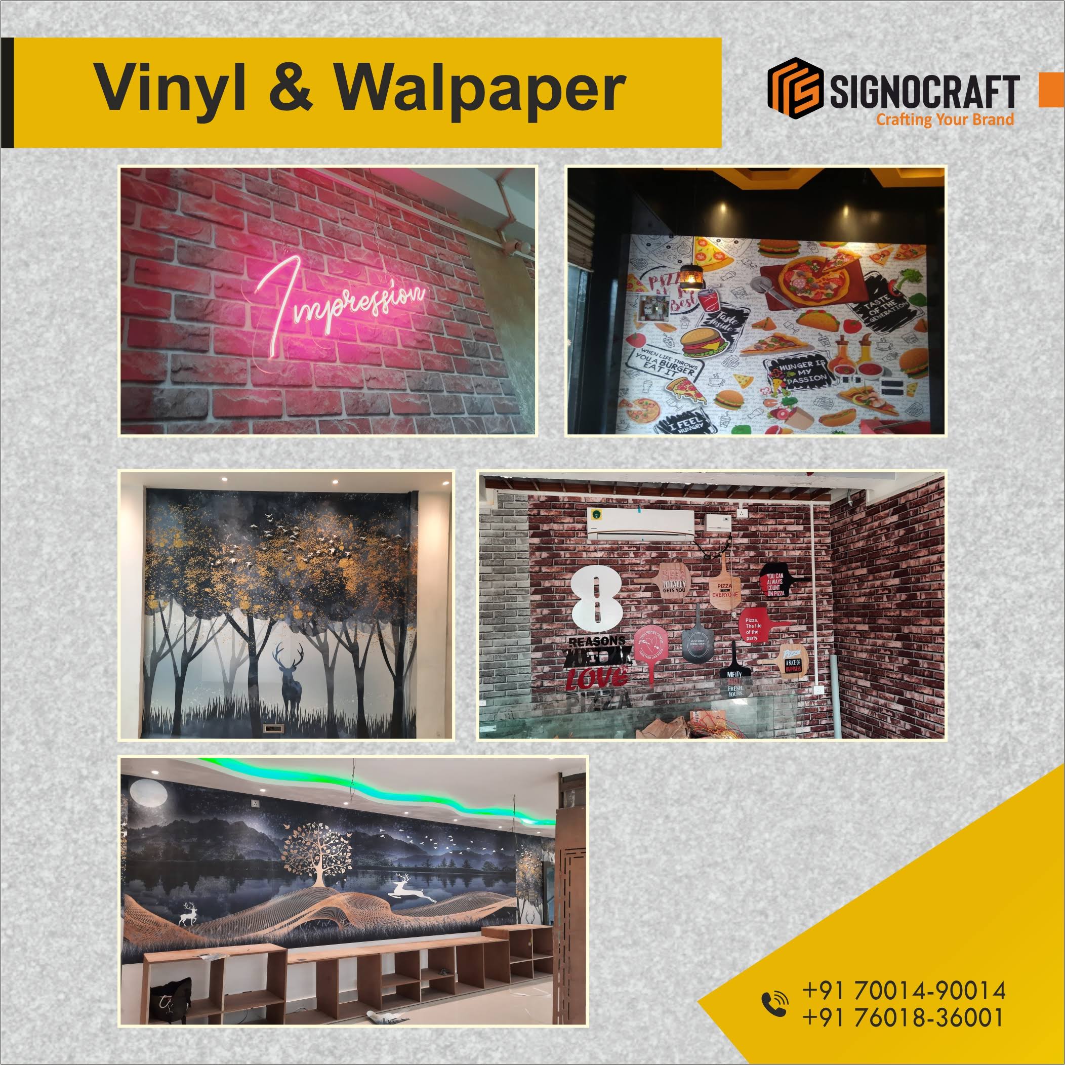Vinyl & Walpaper Branding