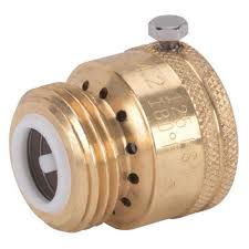Homewerks 3/4 in. MHT X 3/4 in. FHT Brass Vacuum Breaker ...