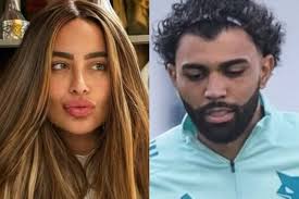 Leitura labial revela "bronca" de Rafaella em Gabigol após festa de Mavie