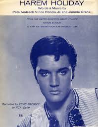 In 1964, five years after Jimmie had helped Pete Anders and Vini Poncia get their start in the business, they repaid the favor by calling in Jimmie as a ... - ELVIS-PRESLEY-HAREM-HOLIDAY-SHEET-MUSIC