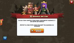 Resultado de imagen de clash of clans comienzo guerra