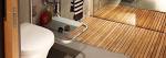 Teakworks4u Handcrafted Teak Bath Mats, Teak Shower Benches