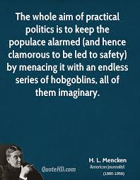 H. L. Mencken Politics Quotes | QuoteHD via Relatably.com