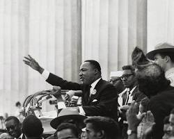 Image of Martin Luther King Jr. delivering I Have a Dream speech