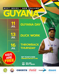 Coolers, Colours and Cricket! CWI Unveils Match-Day Experience for Guyana Leg of the ODI Series Against New Zealand