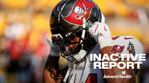 Steelers-Bucs Inactives | Sean Tucker Out, Josiah Trotter In — Tampa Bay Buccaneers