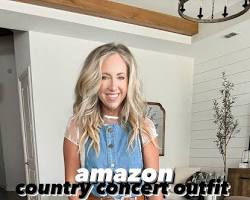 Image of Belt country concert outfit