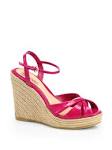 Pink wedge sandals - Polyvore