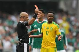3 red cards mar opening World Cup match between Mexico and South Africa