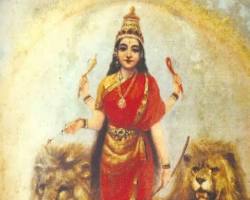 Gambar Dewi Durga Hindu