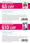 Find Debenhams UK voucher codes, discounts deals