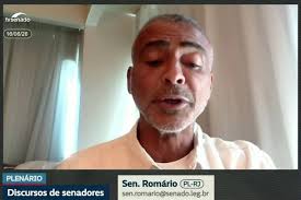 Brasília Hoje: Romário participa de sessão no Senado enquanto está nos EUA comentando Copa do Mundo