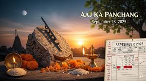 Aaj Ka Panchang, September 28, 2025: Tithi, Vrat, Shubh Muhurat & Rahu Kaal Today