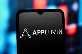 AppLovin stock chart showing an after-hours decline