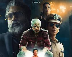 Image of Jawan movie poster