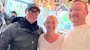 Hollywood actor and foodie Stanley Tucci spotted filming in Ilkley