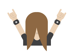 Image result for head banger hillary pics